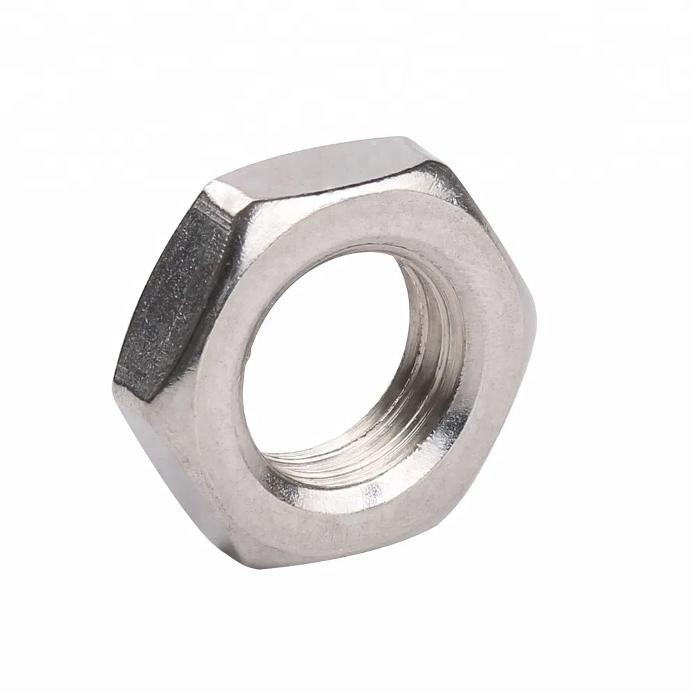 Hot Selling Galvanized High-Strength M6 M8 M10 M12 DIN934 Heavy Industry Hexagon Lock Nut
