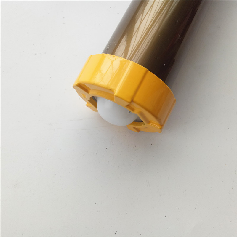 Aluminum Alloy Manual Sausage Caulking Gun 600ml Glass Silicone Gun Hand Tool