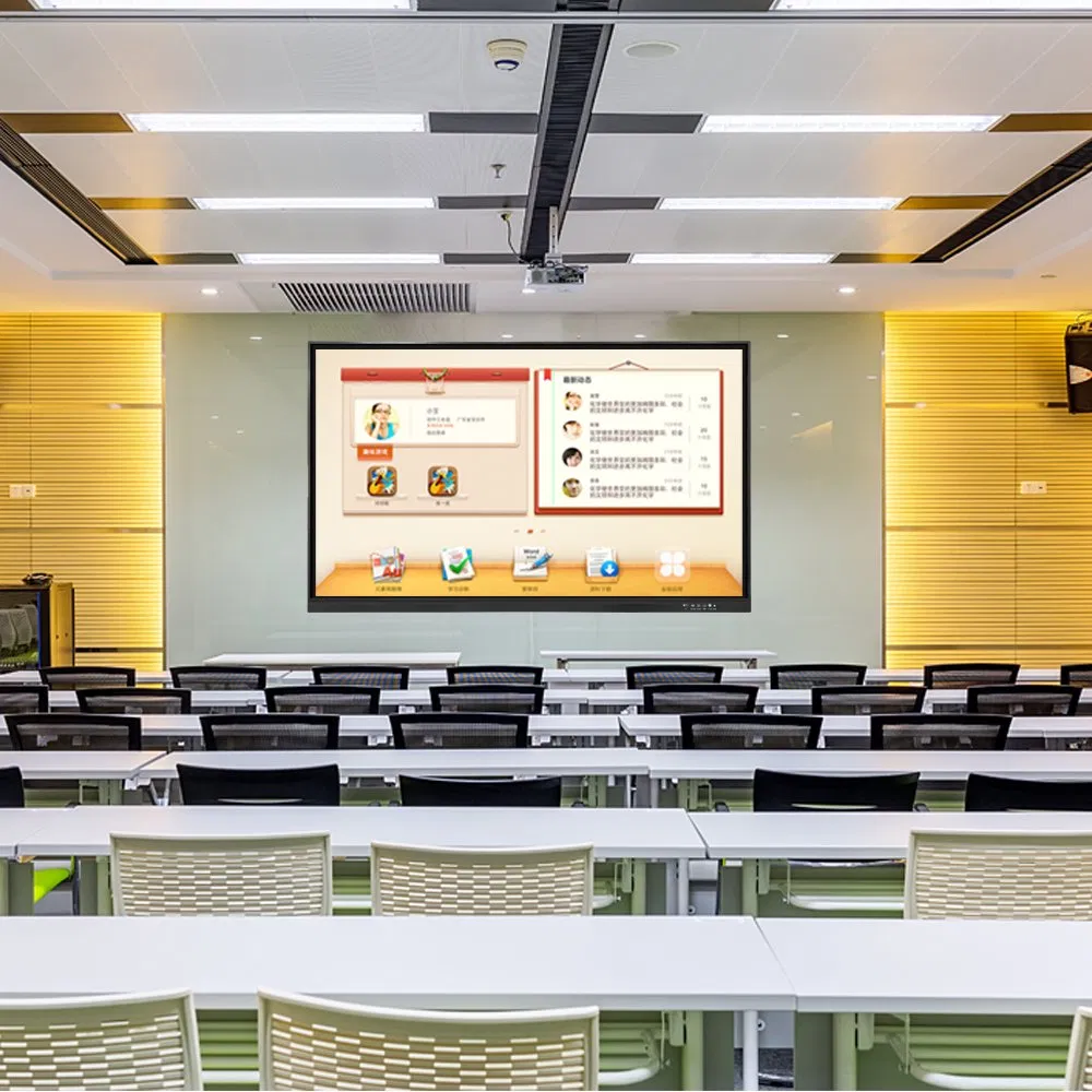 Multifunctional OPS Slot / Android Infrared Touch 4K HD Display 86 Inch Education Interactive Whiteboard