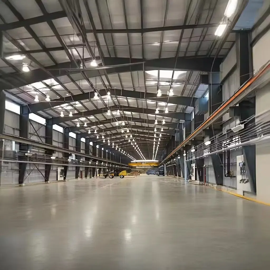 Construction Industrial Cheap Safe Durable Steel Structure Prefabricated and Prefab Workshop