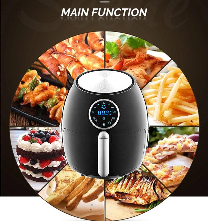 Hot Sale 5.5L Oven Digital Electric Deep Air Fryer