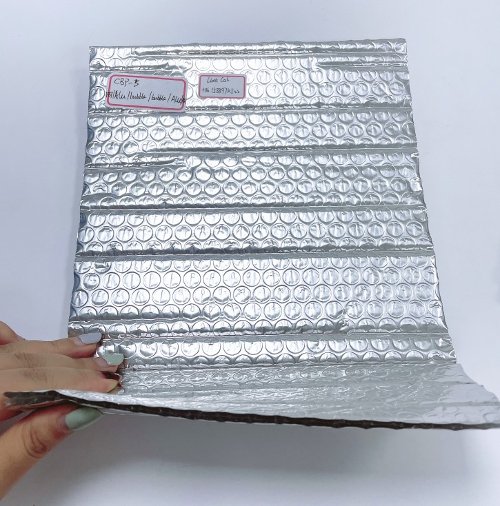 Customized Chase Blue Pack Insulation 10mm Aluminum Foil 3 Layers Bubble Thermal Blanket for Greenhouse /Sunhouse Roofing /Wall Insulation