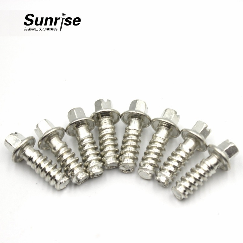 Хомут винтовой из нержавеющей стали 304 с никелированием