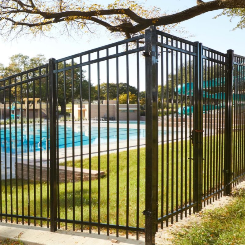 Powder Coating Outdoor Garden Fence Steel Picket Fence Galvanized Steel Matting Fence Stretch Fencing Panel Outdoor Fence Outdoor Fence Panel Farm Fence