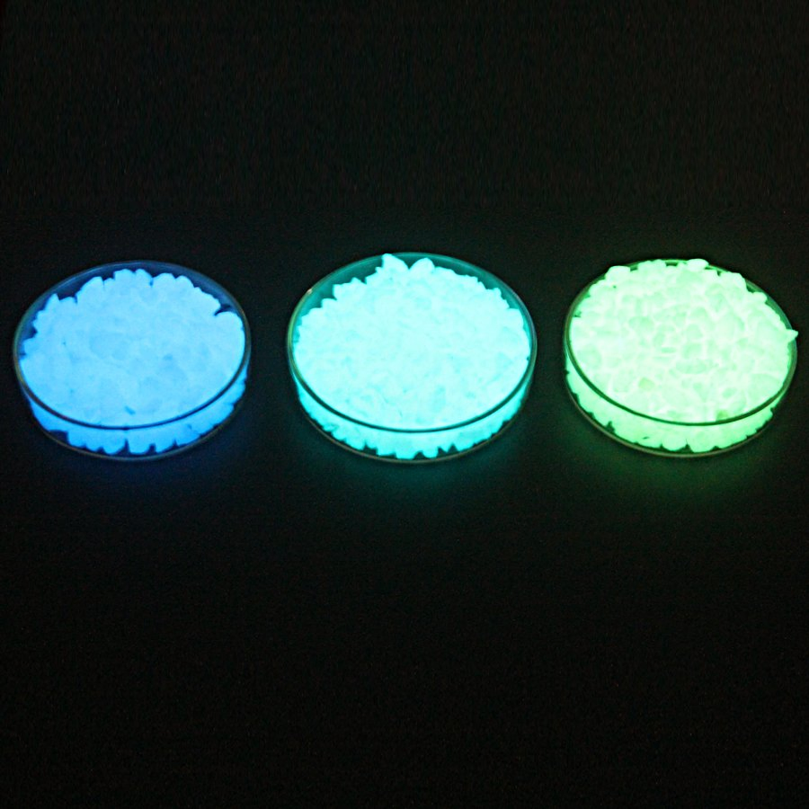 Glow in The Dark Photoluminescent Luminous Pebble for Road Making