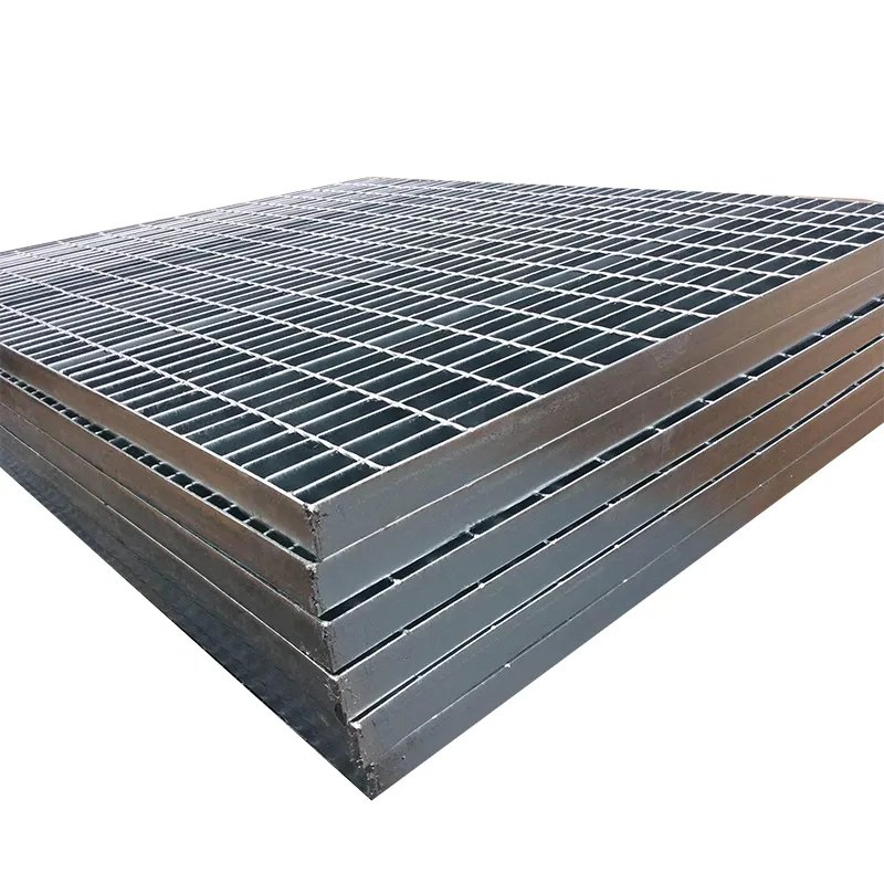 Galvanized Steel Grating Livestock Flooring Canal Cover Pedestrian Walkway