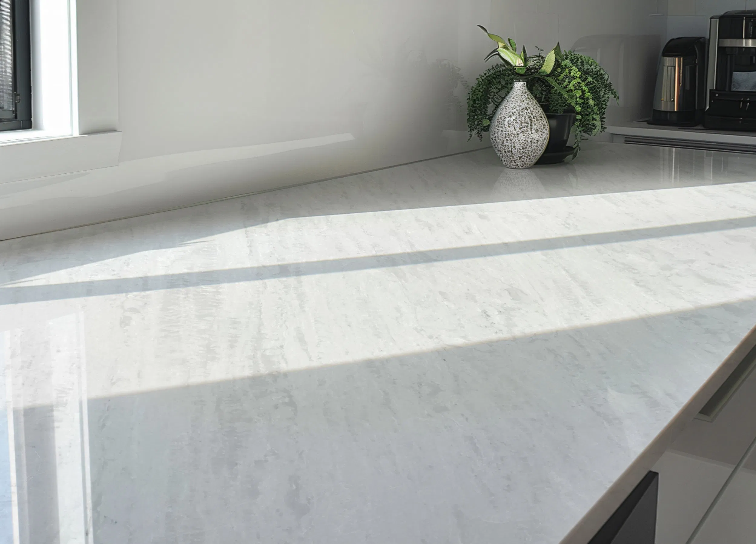 Silica Free Artificial Quartz Slab Safe for Indoor & Commercial Use
