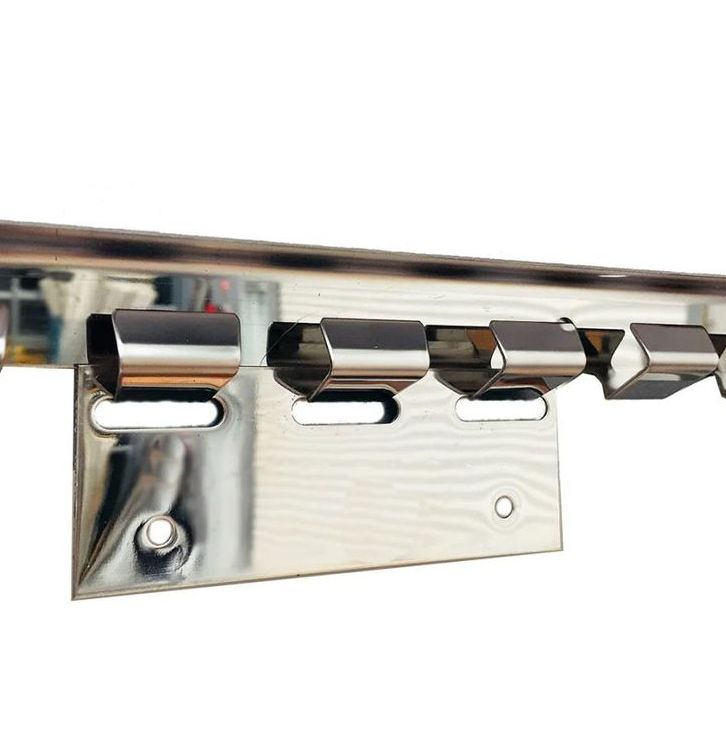 Heavy Duty Hanger 304 Stainstri Stainless 1 Meter Curtain Rail