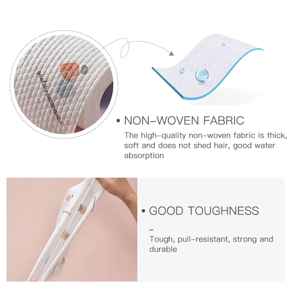 Wholesale Cheap Reusable Kitchen Towel Kitchen Cleaning Disposable Towel