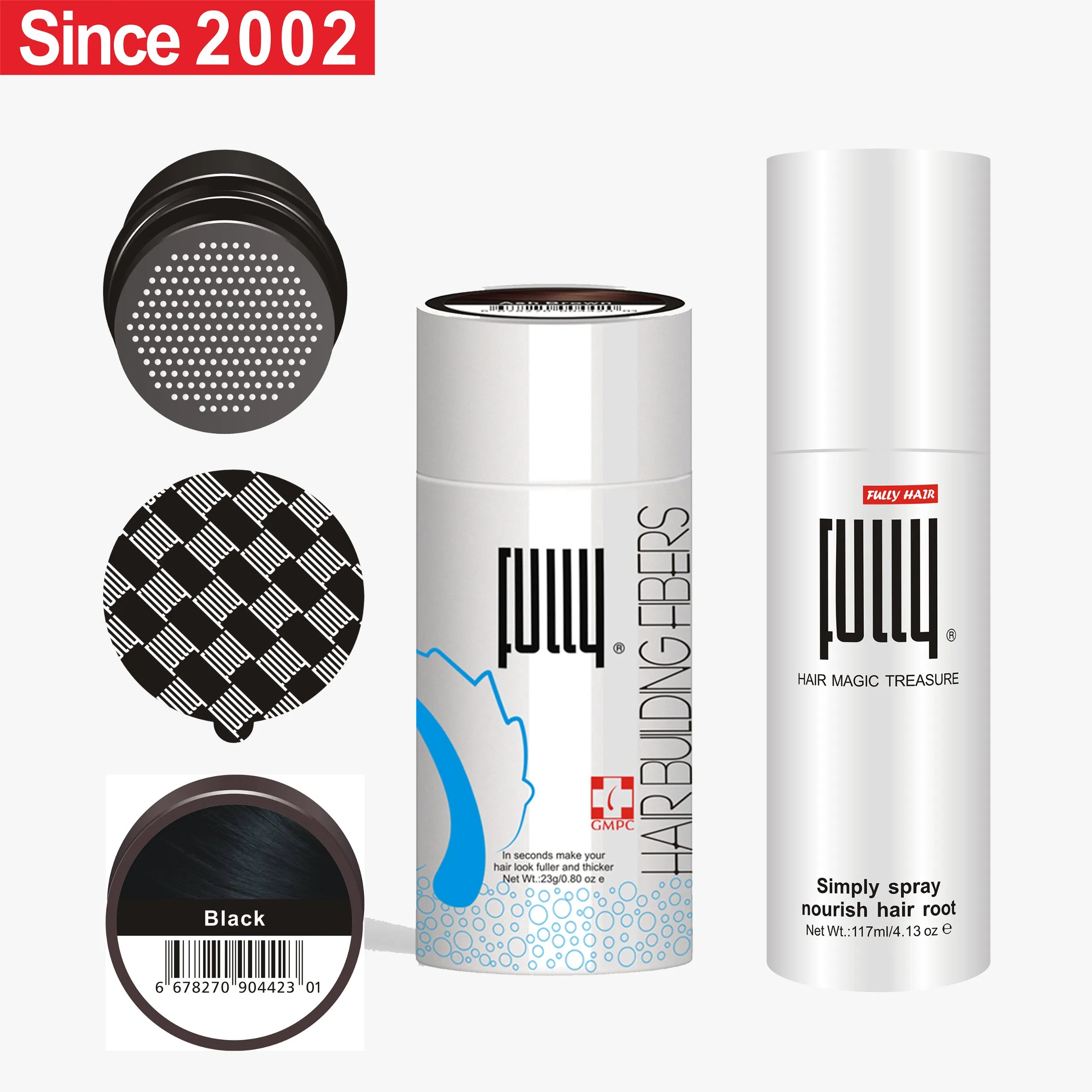 Волокна для волос Keratin Hair Fibers от FULLY