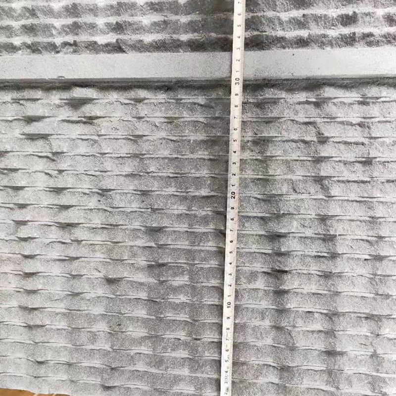Chiseled Dark Grey/Black Basalt/Andesite /Volcanic Stone for Classic Wall Cladding Panles