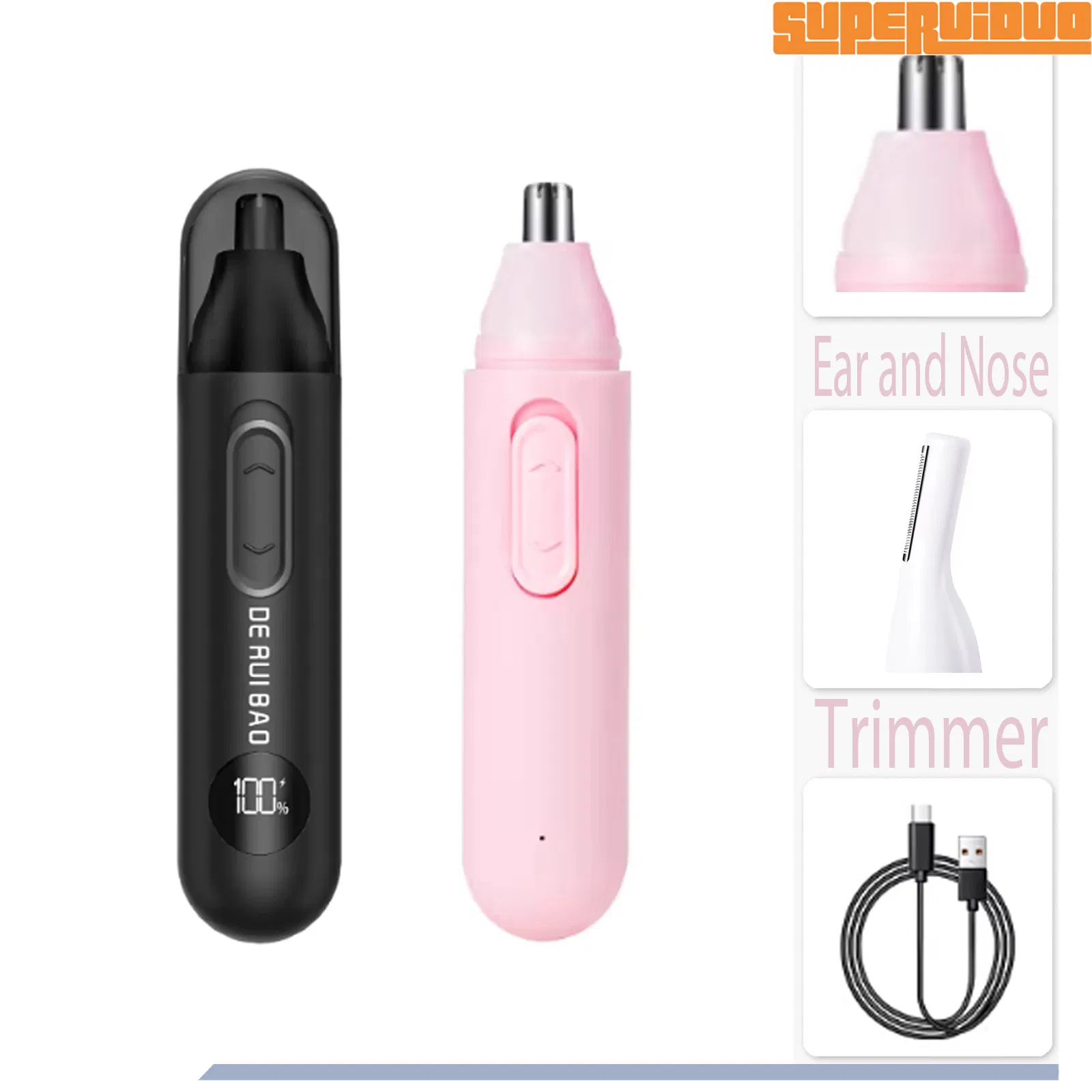 Daily Grooming Routine Enhancement Ear and Nose Trimmer