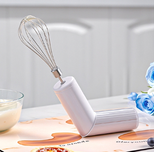 New Folding Electric Egg Beater, Home Kitchen Whisk, Egg Mixer
