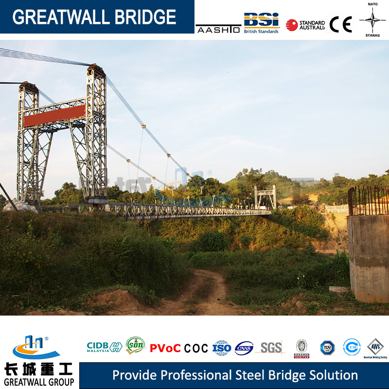 Prefabricated Suspension Bridges: The Perfect Combination of Adaptability and Economy