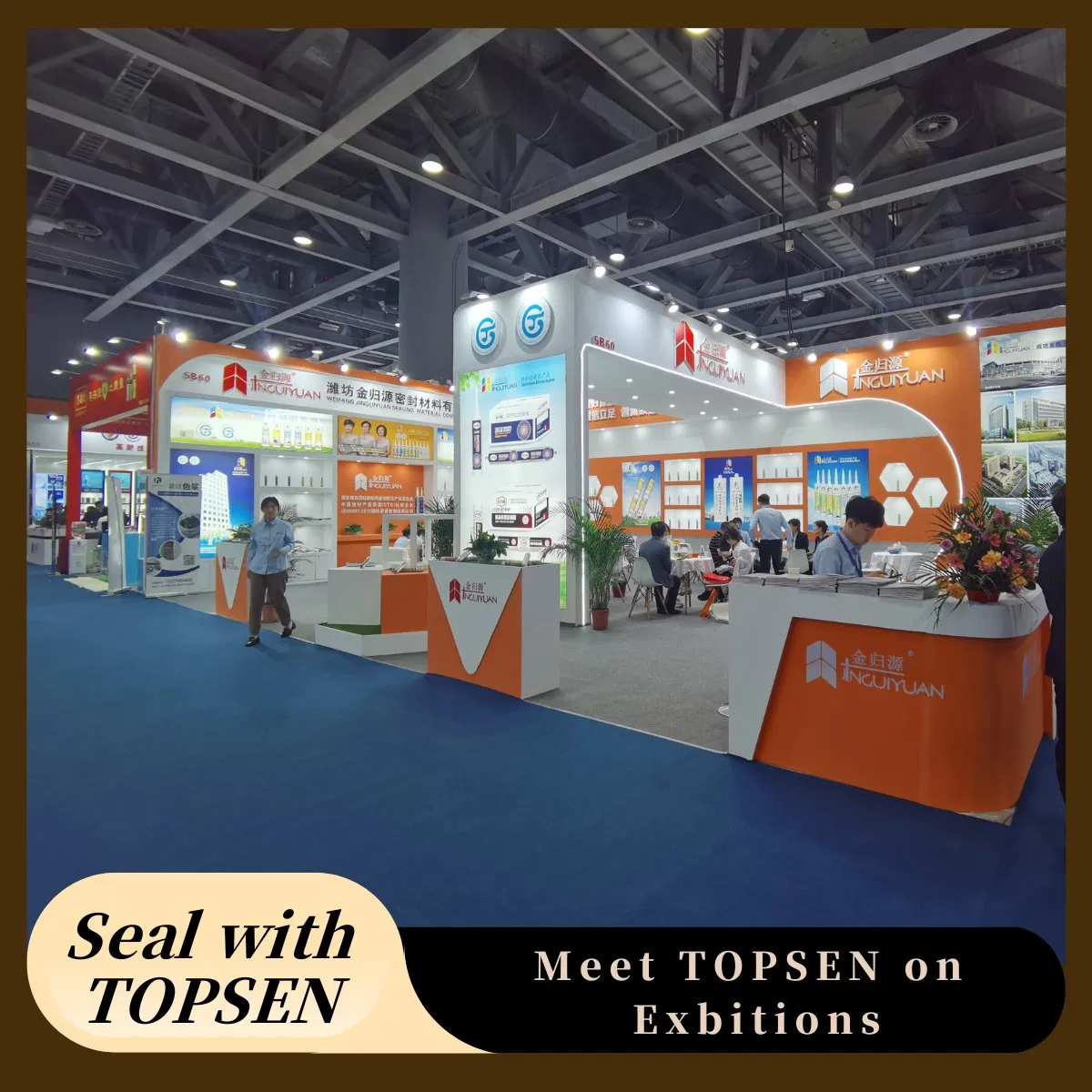 Topsen High-Performance Long-Lasting Mildew-Free Kitchen and Bathroom Silicone Sealant for Moisture Protection