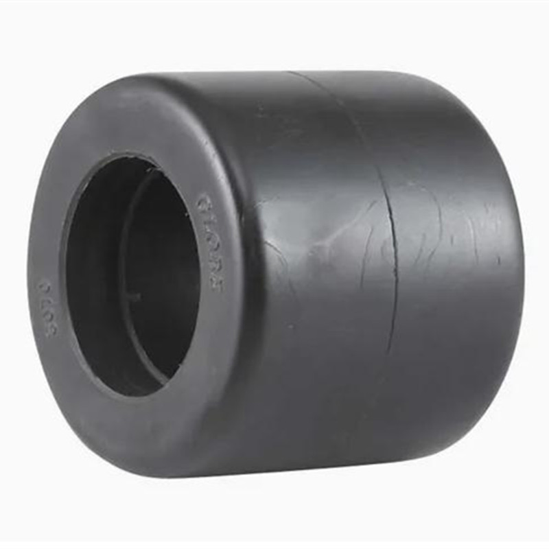High Strength Nylon Manual Forklift Wheels (Black) Excellent Rotary Flexibility Good Quietness
