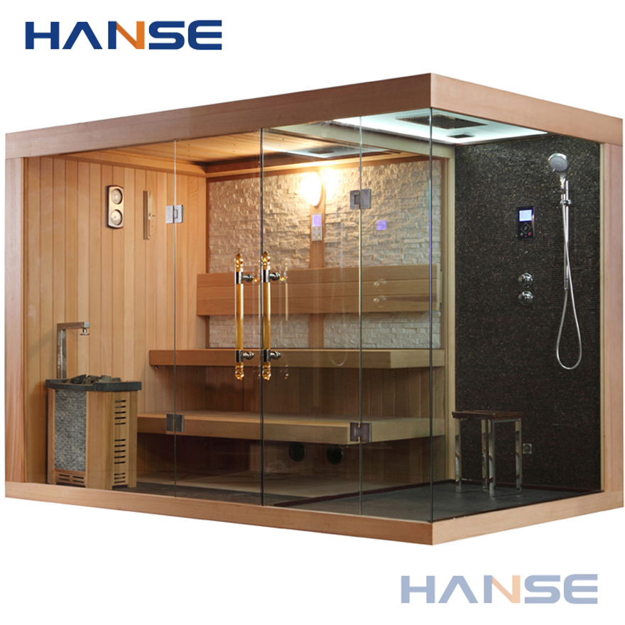 Indoor Computer Acrylic Steam Room Sauna Shower Enclosure Cabin