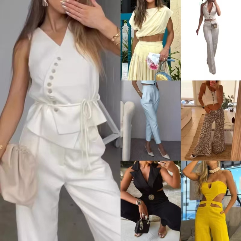 Одежда женская базовая платья футболки рубашки брюки микс