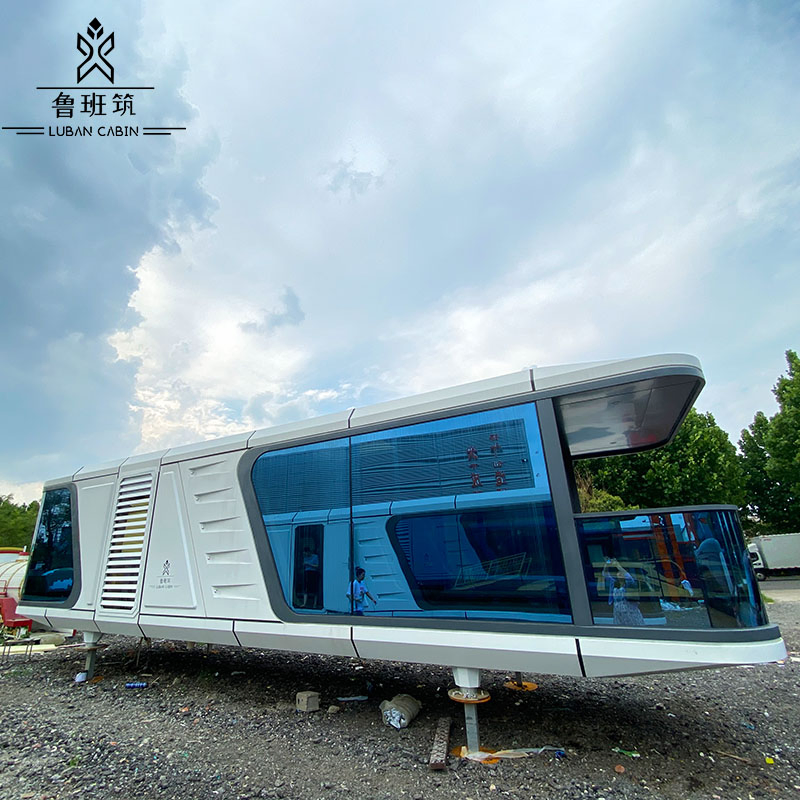 Soundproof Mini Office Pods Outdoor Meeting Room Smart Work Space/ Prefab Capsule House/Apple Cabin