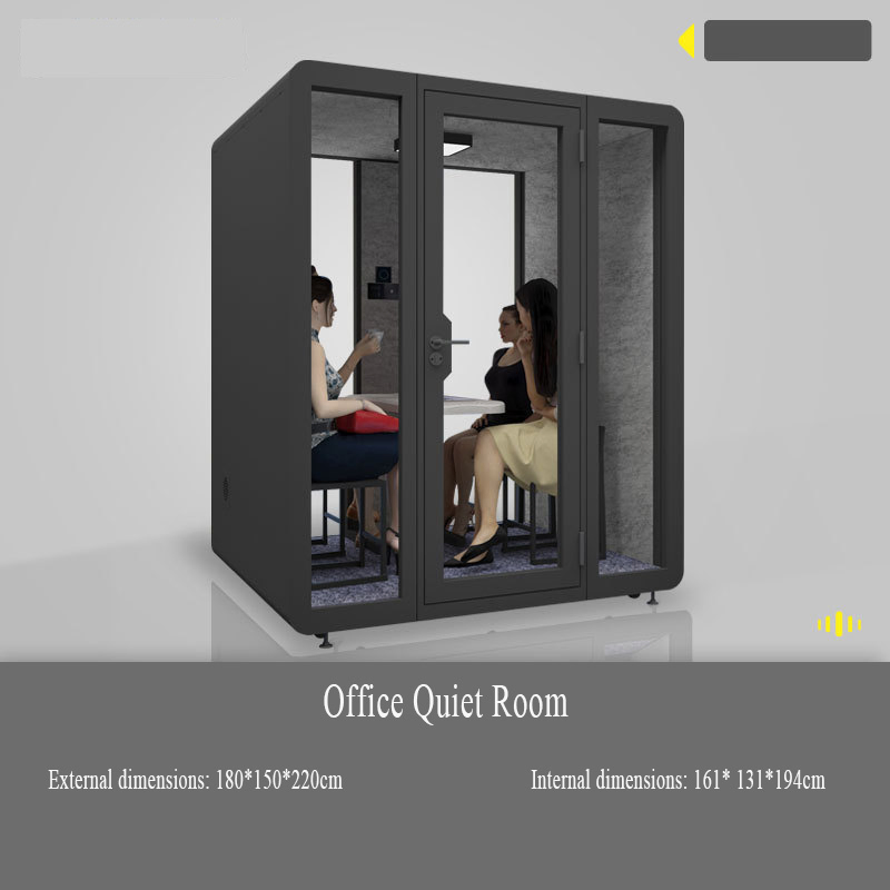 Movable Soundproof Cabin for Personal Communication in The Office