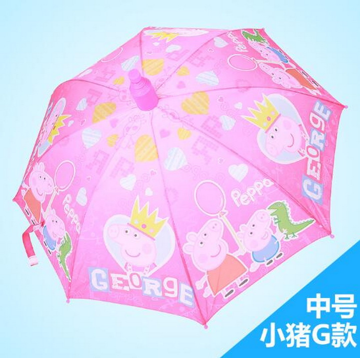 Детский зонт с мультяшным принтом и чехлом