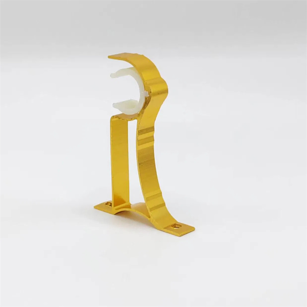 Elegant Home Window Curtains with Durable Curtain Rods and Simple Design