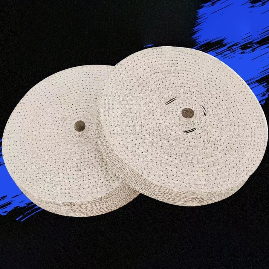 Professional Grade Reinforced Abrasive Grains Buffing Polishing Sisal Wheel for Auto Body