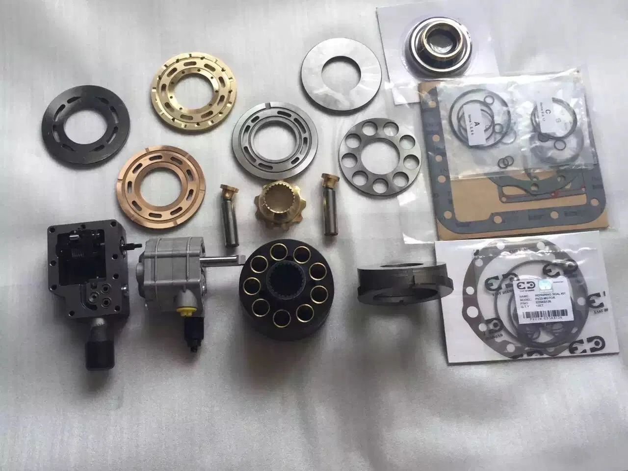Factory Supply Hydraulic Parts Jeil Jmv 44 22 45 28 53 34 64 53/31 76 45 147 95 155 89 173 101 185 114 168 102 275 172 Travel Pump Spare Parts