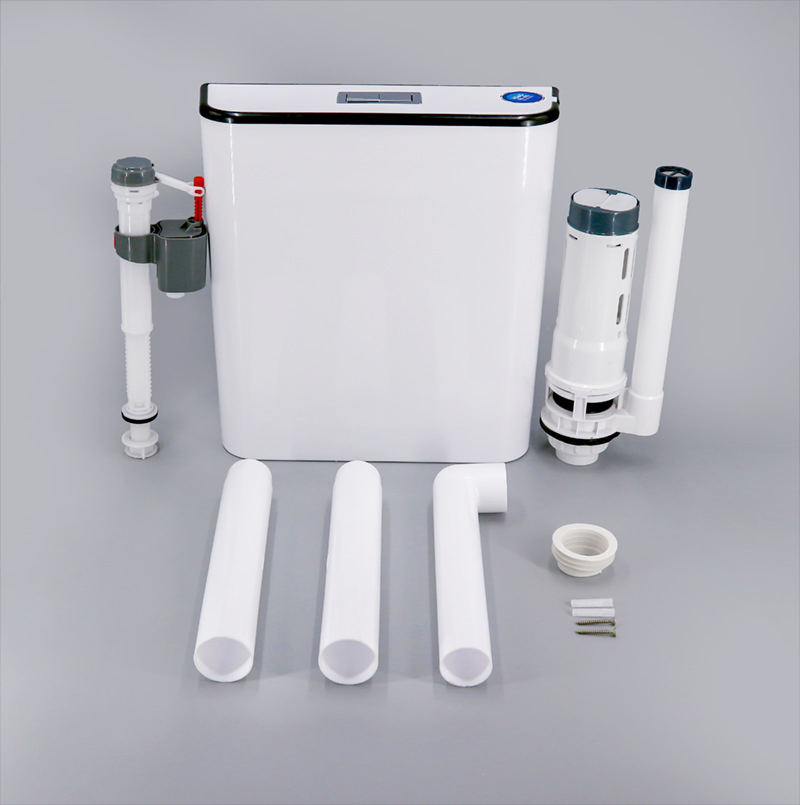 Fluor Hot Sale Toilet Accessory Plastic Tank with Toilet Bowl for Washroom