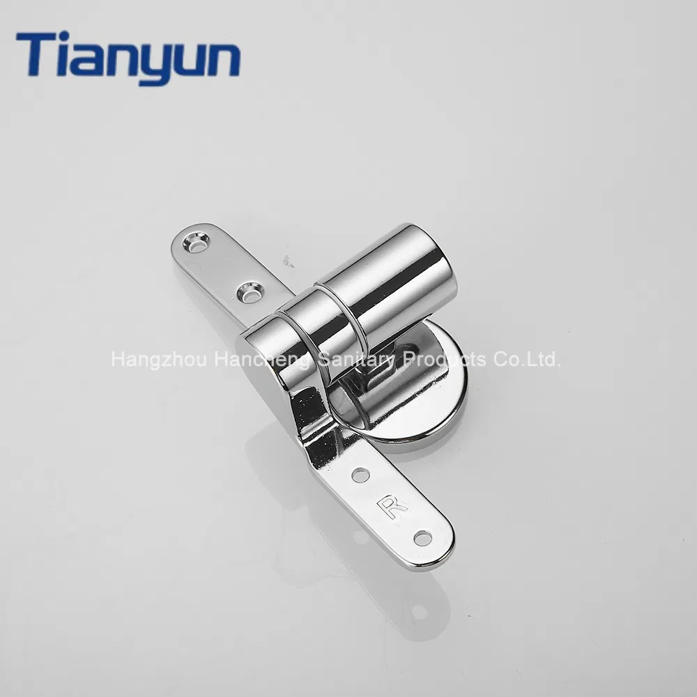Zinc Alloy Toilet Seat Hinge Flush Toilet Cover Mounting Connector Toilet Lid Hinge