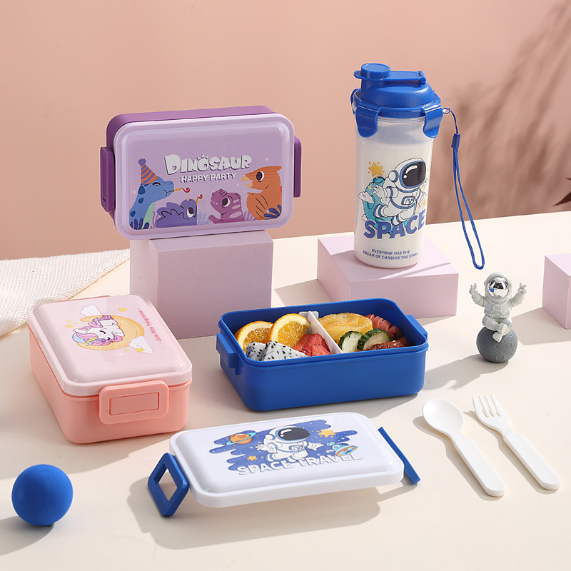 Versatile Portable Large-Capacity Microwave-Safe Lunch Box for Work