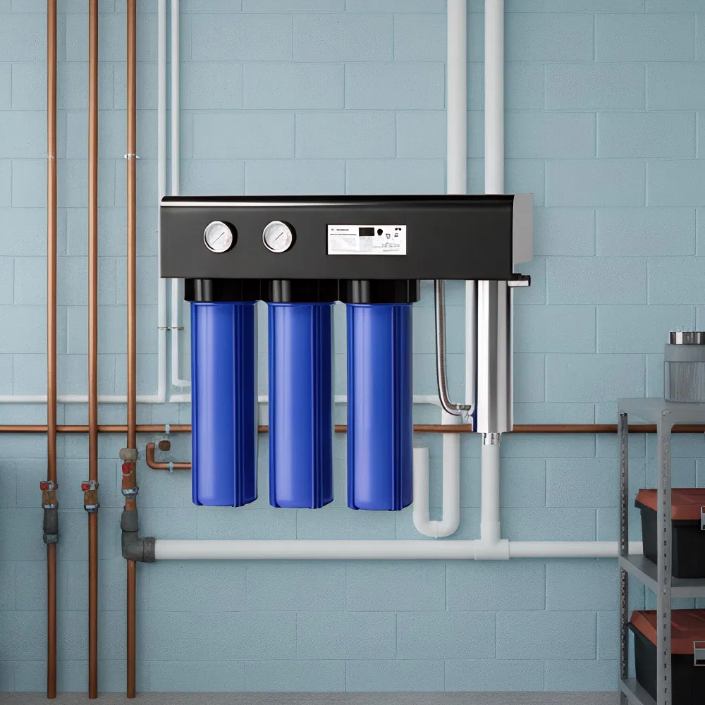 Professional Household Filtration High Efficiency Cost Effective Whole House Water Filter with UV