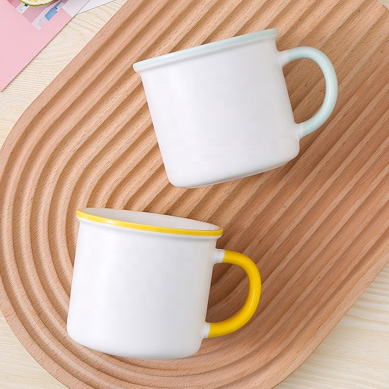 Logo Printing Coffee Ceramic Mug Cup Milk Coffee Tea Customizable