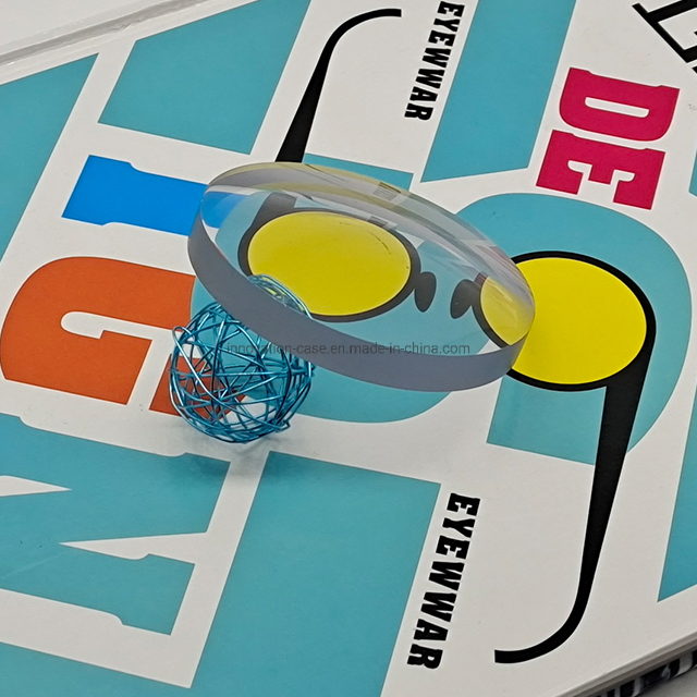 Factory 1.56 Blue Cut Semi-Finished Uncoated 72mm Optical Lens