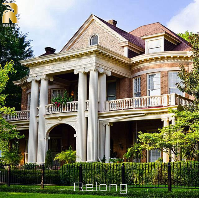 Outdoor Architectural Large Natural Marble & Granite Column Structural Pillar for Sale