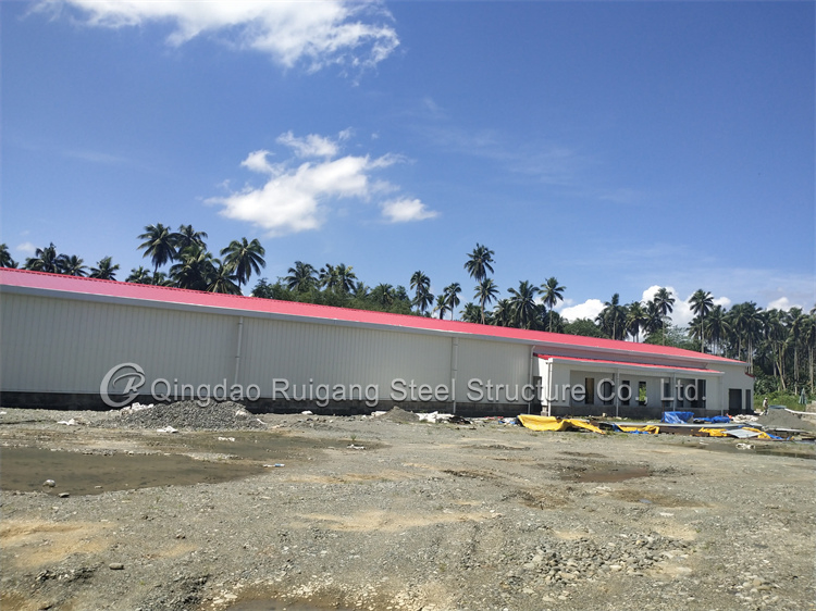 Popular Galvanized Prefabricated Steel Structure Engineer Building Poultry Farm Chicken House Coop
