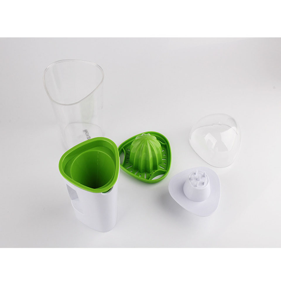 New 2 in 1 Manual Spiralizer Spiral Vegetable Slicer and Juice Squeezer