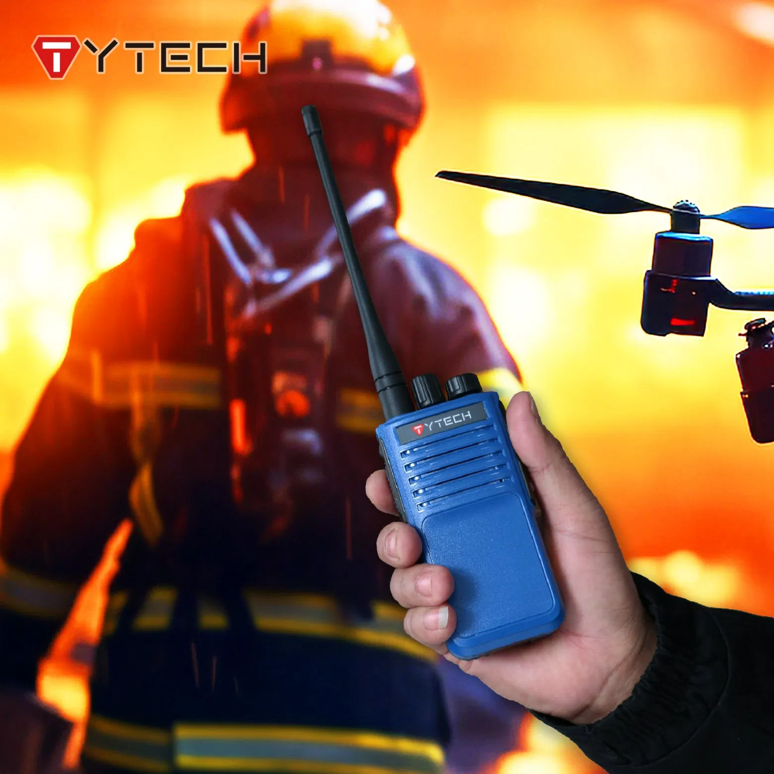 Tyt Td-5608 P68 ATEX Explosion-Proof Nxdn Dmportable Two Way Radio Walkie Talkie