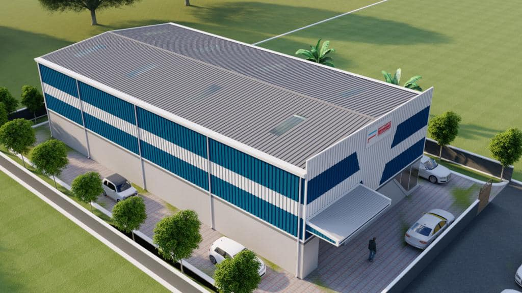 Quick Install Factory Prefabricated Steel Structure Slaughter Workshop