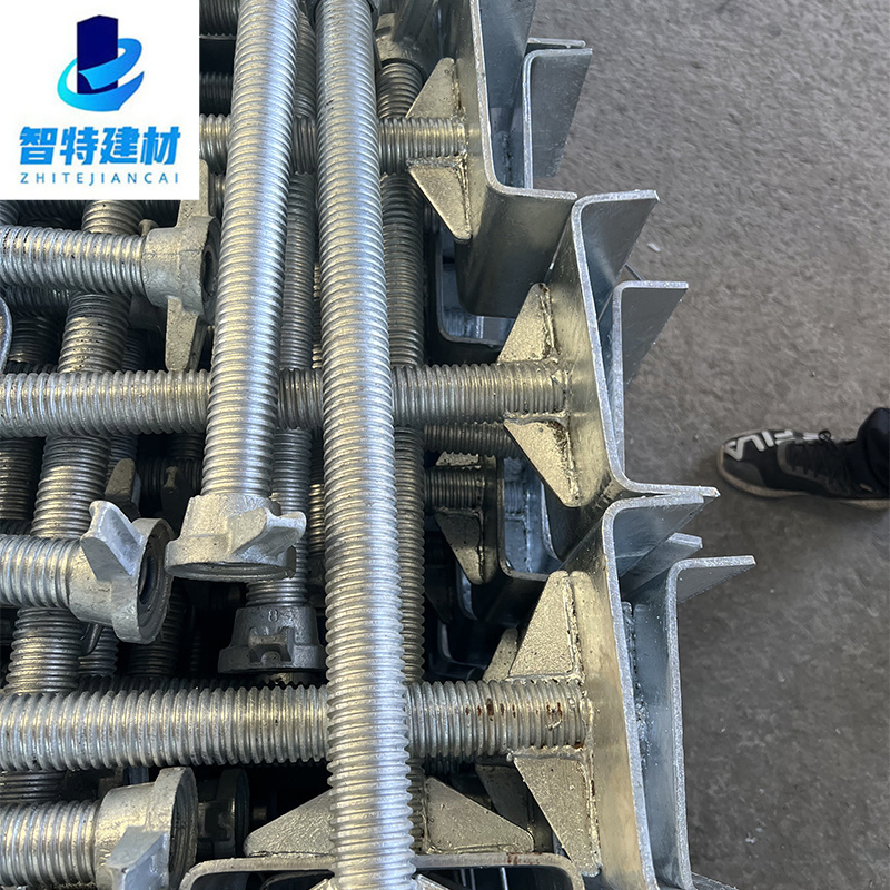 Durable Solid Scaffold U Head Screw Jack with Galvanized Finish for Secure Formwork and Beam Support