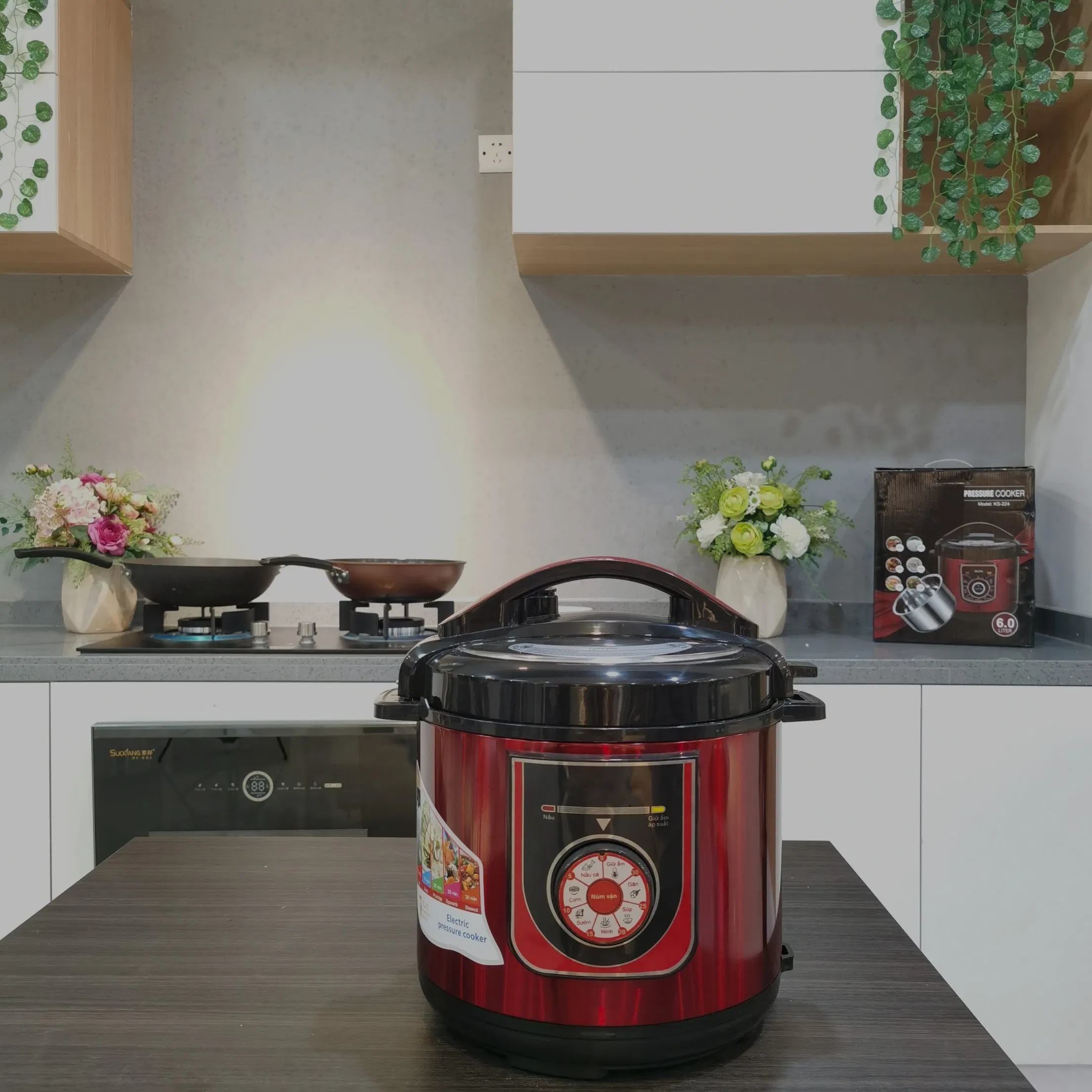 Home Kitchen One-Touch Knob Multifunctional Electric Pressure Cooker
