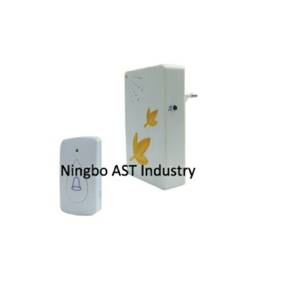 Bird Wireless Doorbell Solar Wireless Doorbell with Bird Alarm