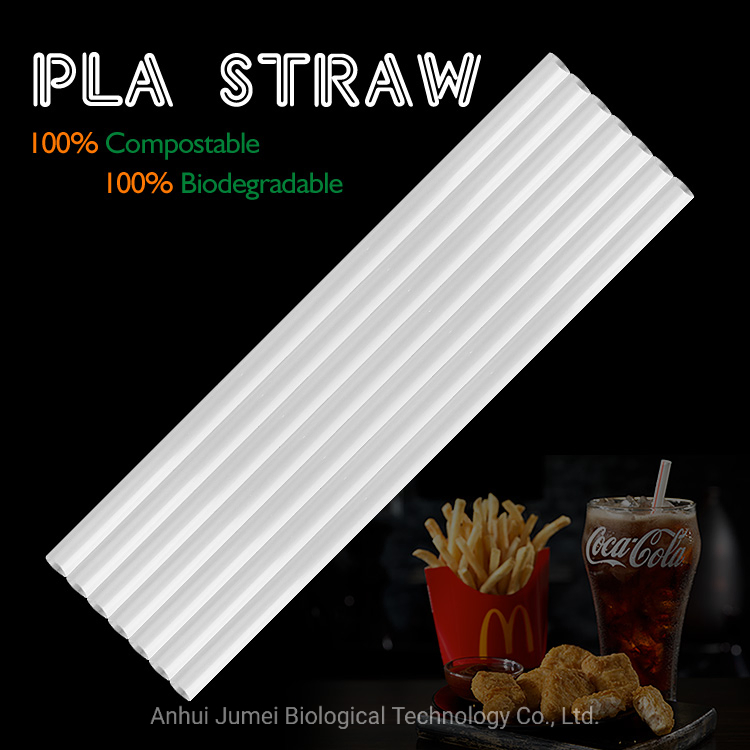 Colorful Eco Friendly Compostable Plastic Straws PLA Drinking Straws