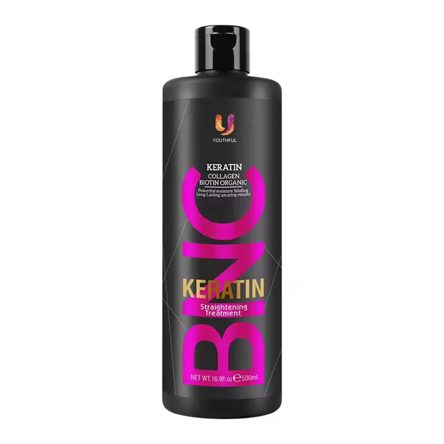 Professional Salon Use Organic Brazilian Keratin Straightening Smoothing Pure Keratin