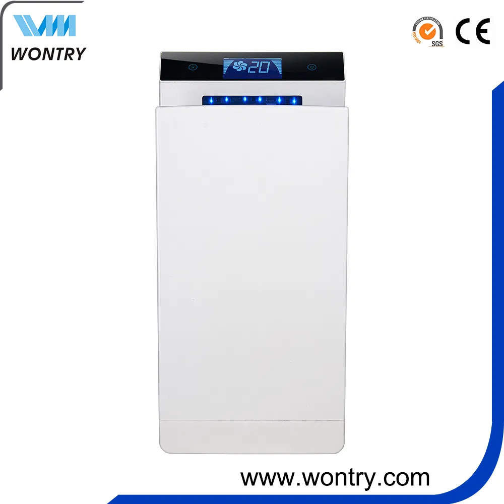 ABS High Speed Automatic Electric Dual Jet Air UV Light Hand Dryer Sf-2030