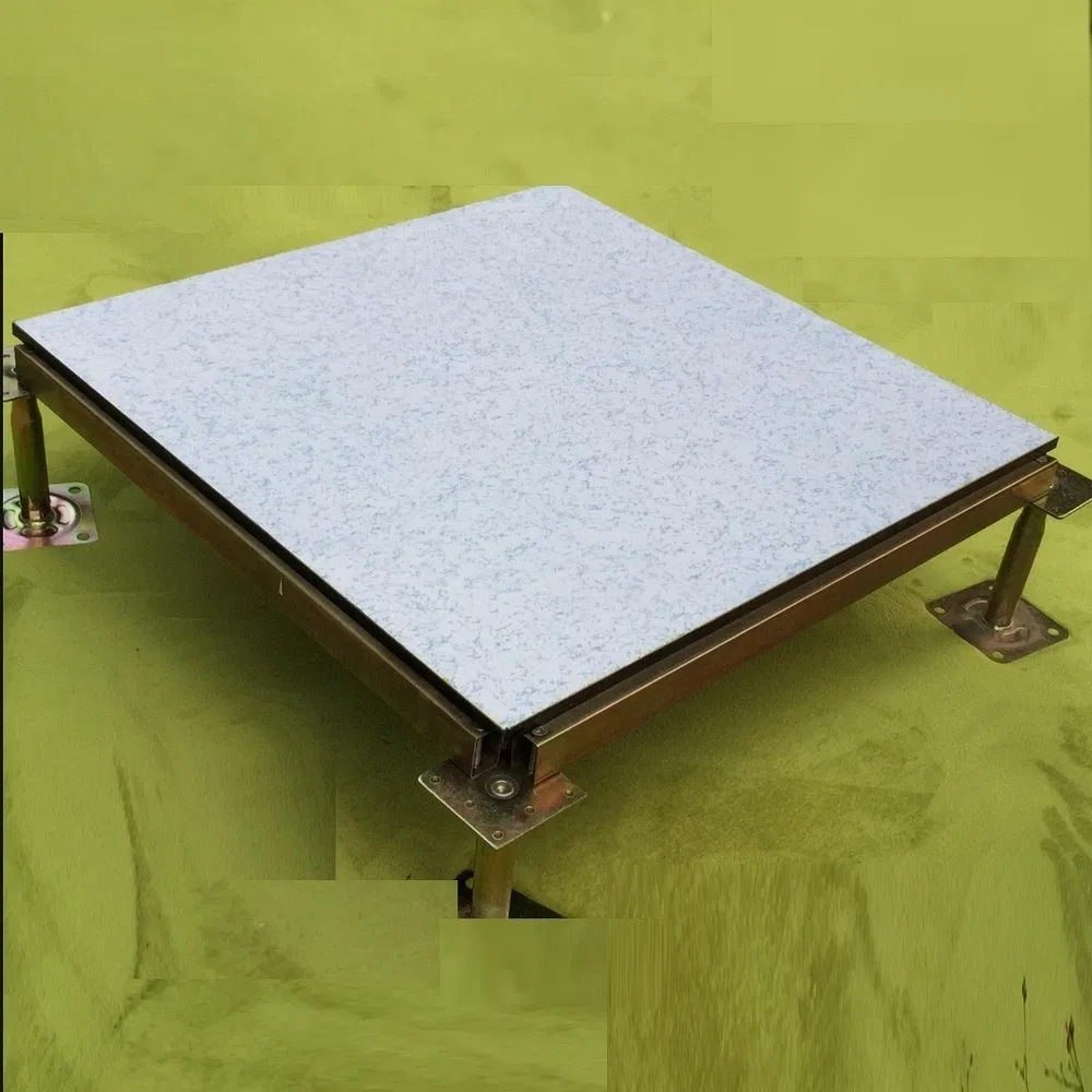 HPL Coated Modular ESD Cleanroom Raised Floor Tiles for Biotechnology Laboratory Facilities