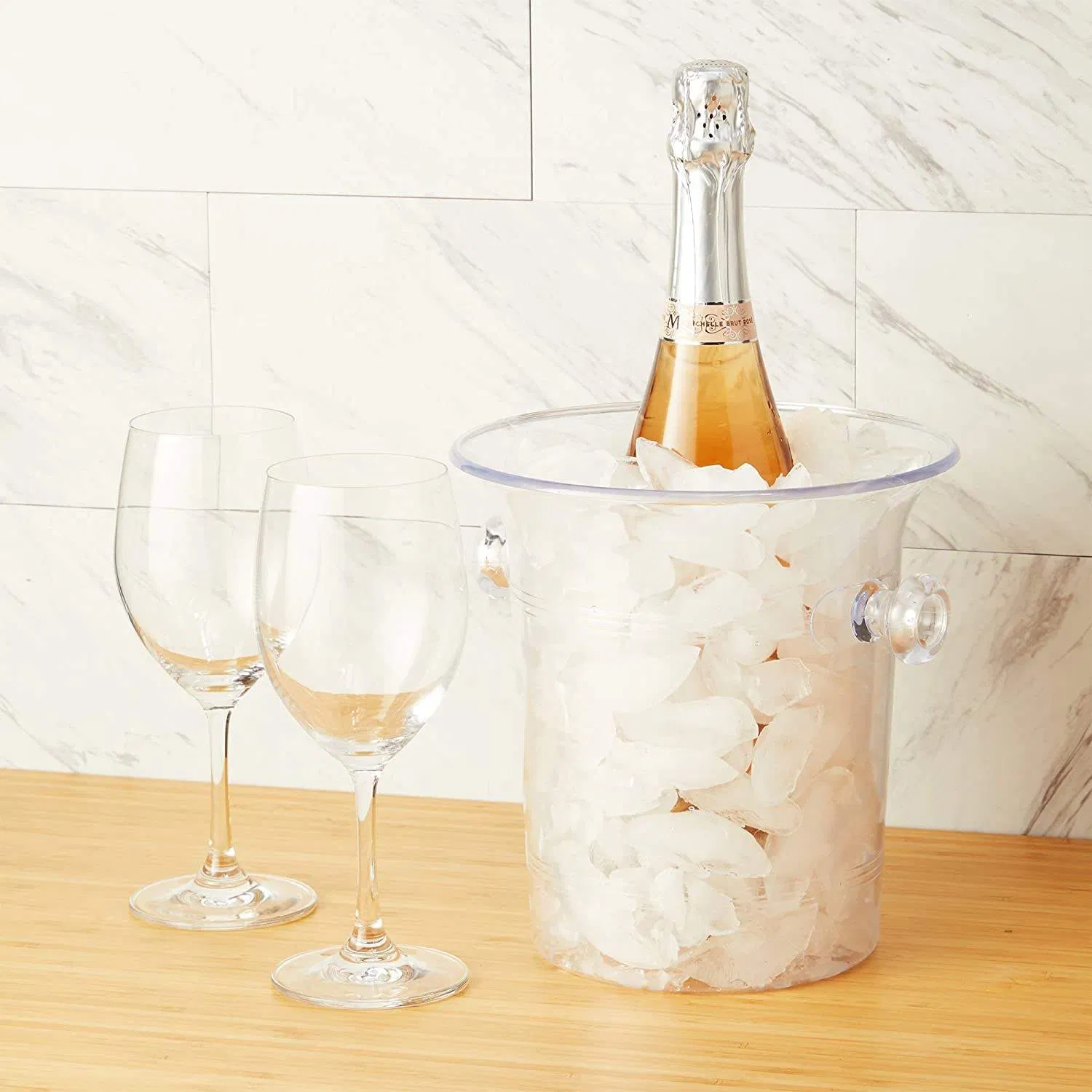 Plastic Beer Champagne Red Wine Ice Bucket Holder