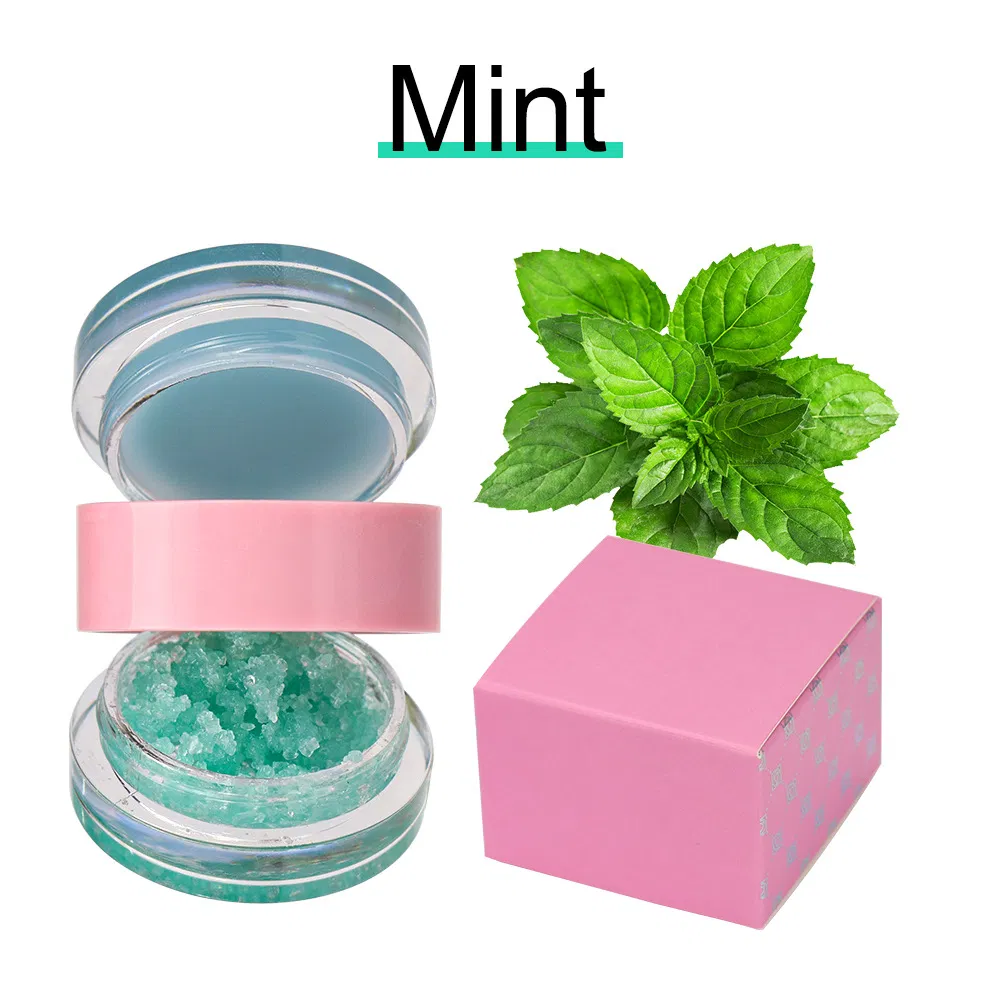 Organic Vegan Lip Mask and Scrub with Custom Logo