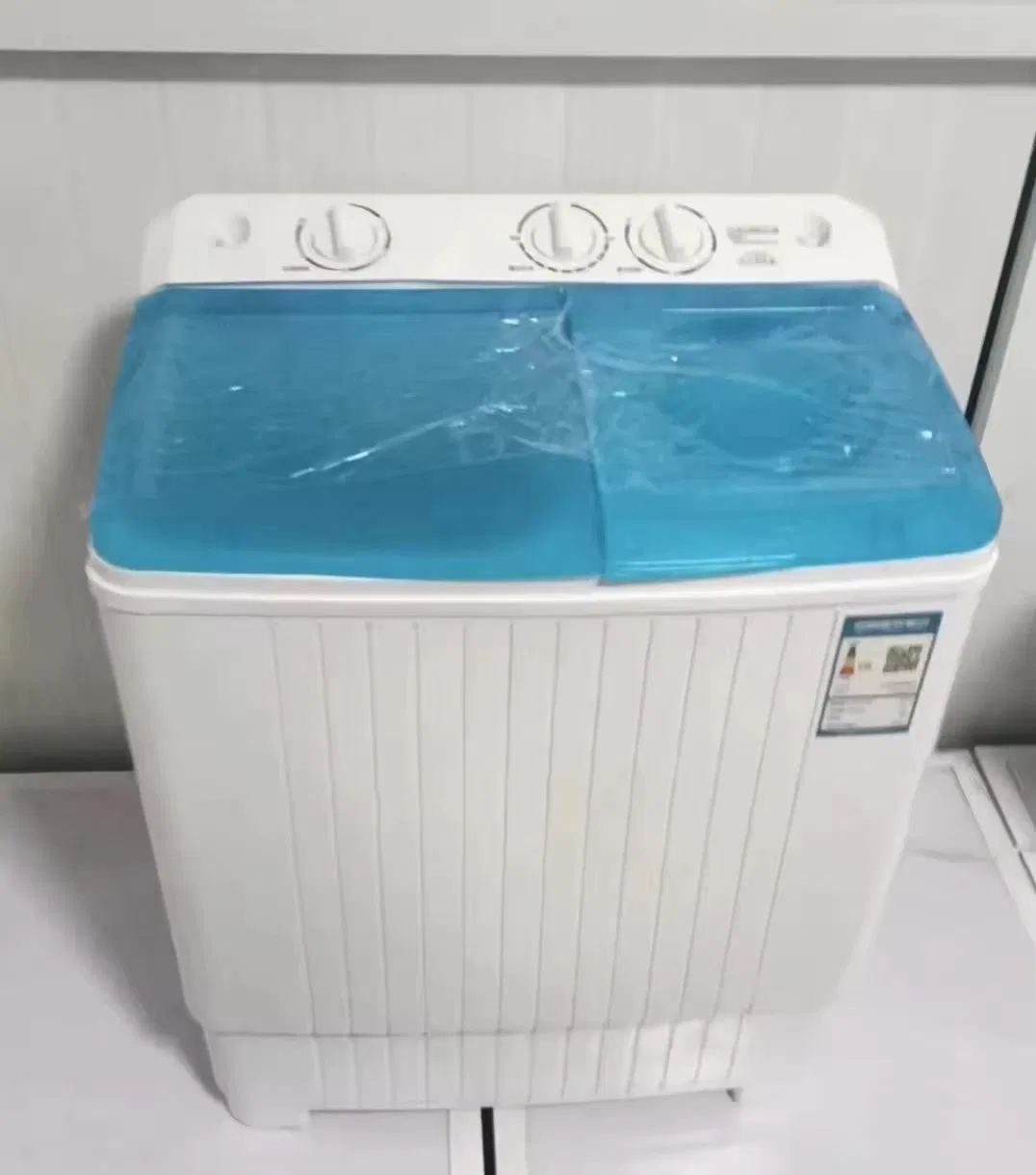 Home Laundry Appliance Compact Washer Semi Automatic Twin Tub 7kg Washing Machine