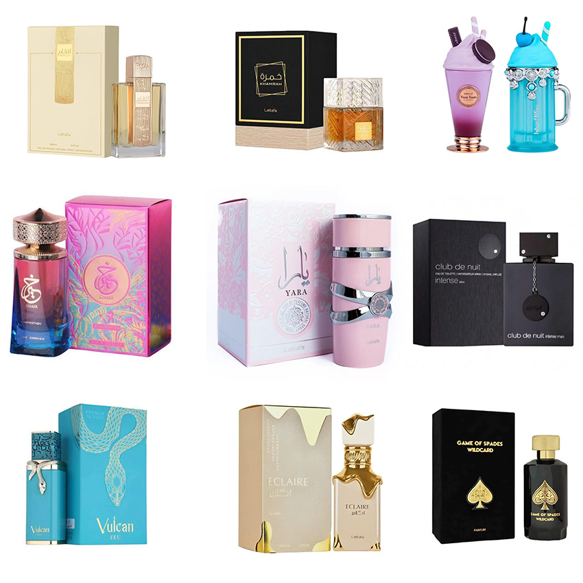 100ml Luxury Floral Arabic Perfume in Dubai Long Lasting Oud Musk Fragrance Spray for Men and Women